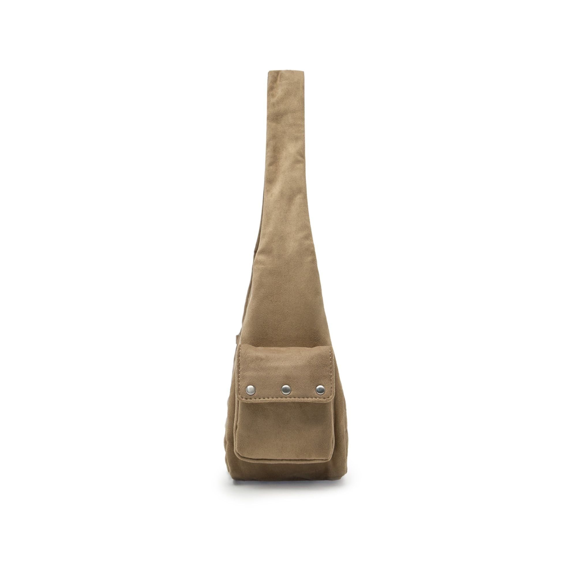  Túi Xách MLB Korea - Vintage Street Studded Hobo Bag NY - 3ABQVB26N-43BGM 