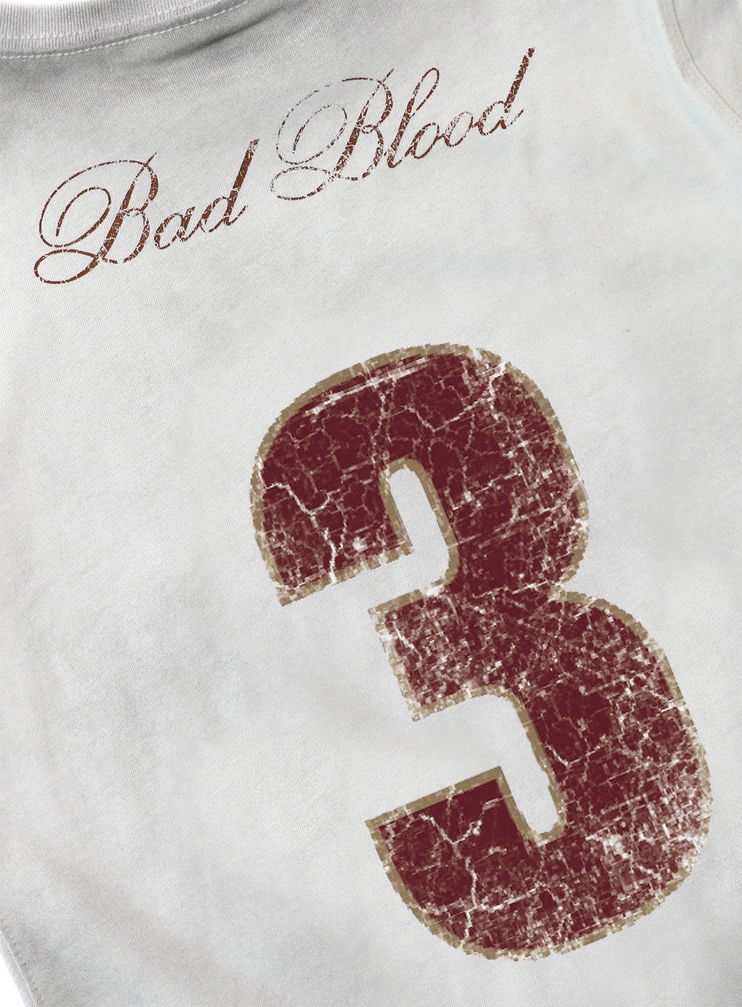 Áo Thun [Unisex] Badblood - [w-tee25-047] Royal Classic T-Shirt White 