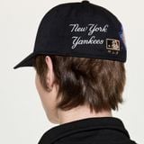  Nón MLB Korea - [Unisex] Signature Patch Structure Ball Cap New York Yankees - 3ACPBB25N-50BKS 