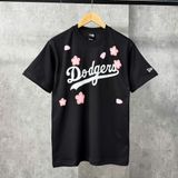  Áo Thun New Era - [Unisex] LA Dodgers Mini Peach Blossom White T-Shirt - 15565227 