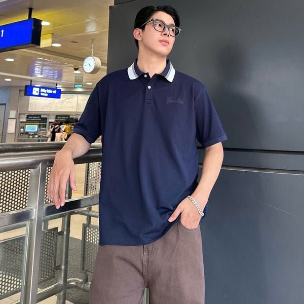 Áo Thun Polo New Era - [Unisex] NY Yankees Basic Polo Navy