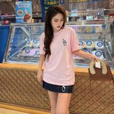  Áo Thun New Era - [Unisex] Dalmatian Baseball Pink 