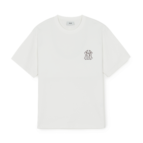  Áo thun [Unisex] MLB - New Year's Horse Graphic Short Sleeve T-Shirt NY - 3ATSQ0161-50IVS 