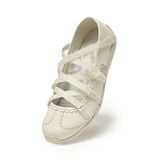  Giày MLB - Flair Mary Jane New York Yankees - 3ASXMJ56N-50IVS 