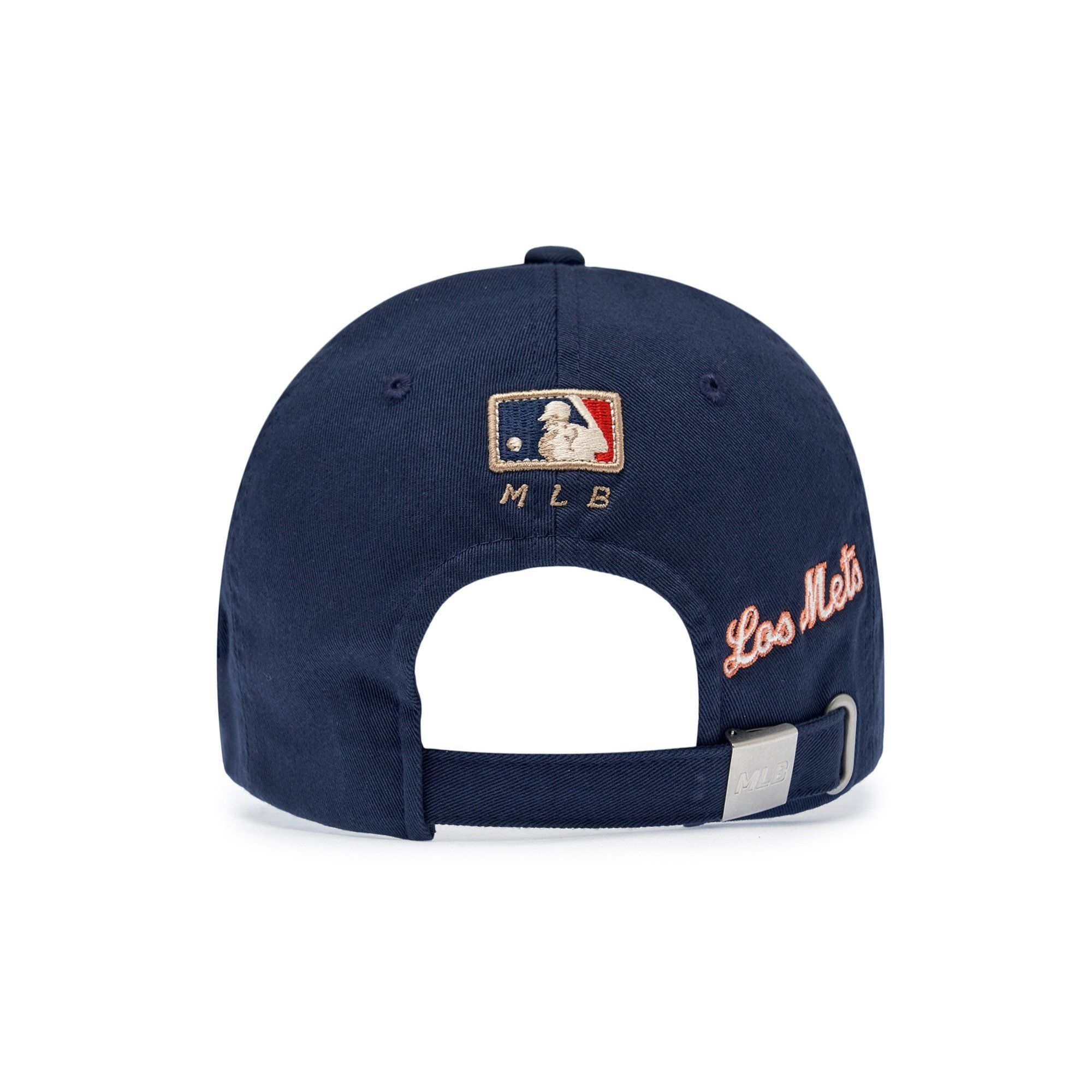  Nón MLB Korea - [Unisex] Vintage Cooperstown Patch Unstructured Ball Cap New York Mets - 3ACPB105N-09NYP 