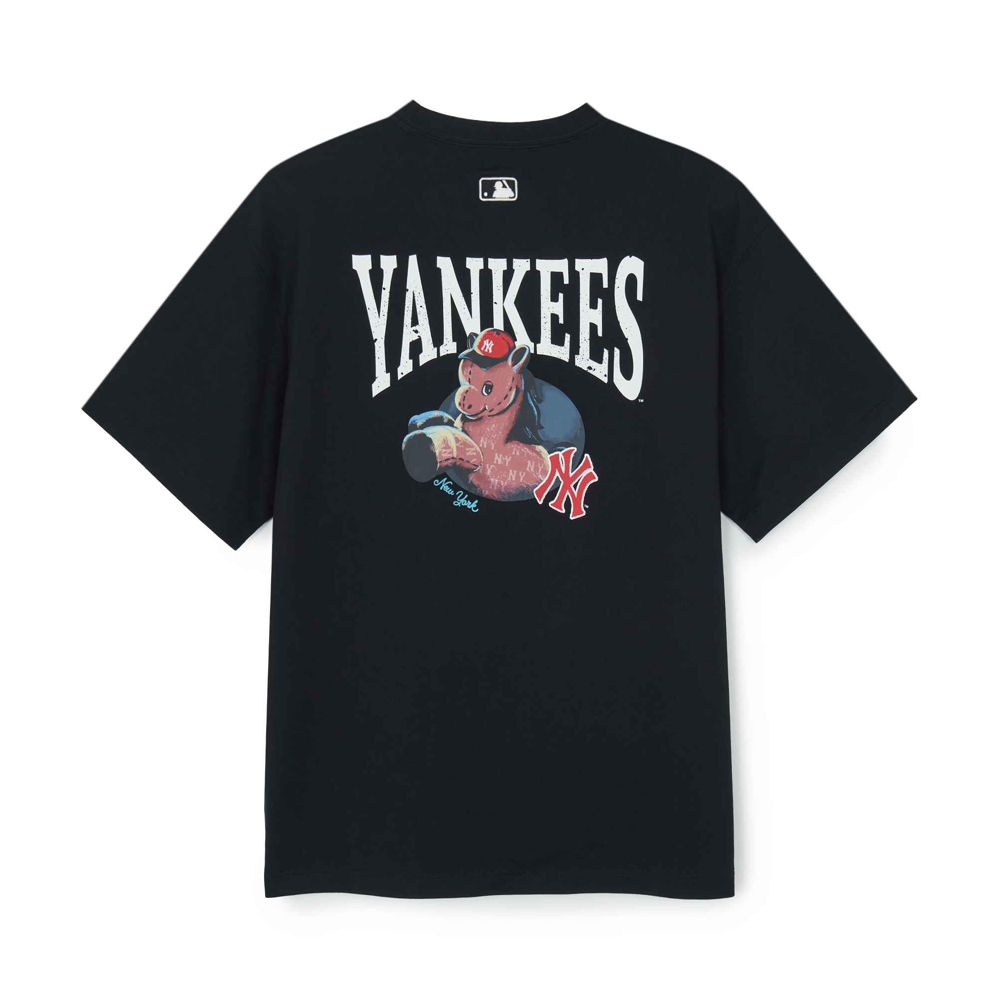  Áo thun [Unisex] MLB - New Year's Horse Graphic Short Sleeve T-Shirt NY - 3ATSQ0161-50BKS 