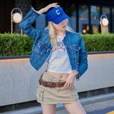  Nón MLB Korea - New Fit Structure Cap - 3ACP0802N-45RBS 