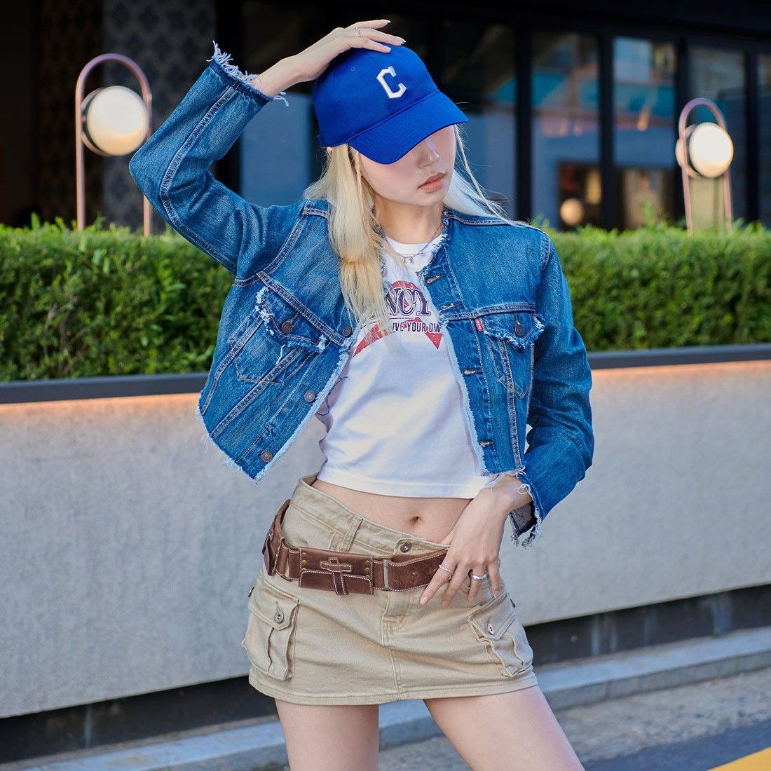  Nón MLB Korea - New Fit Structure Cap - 3ACP0802N-45RBS 