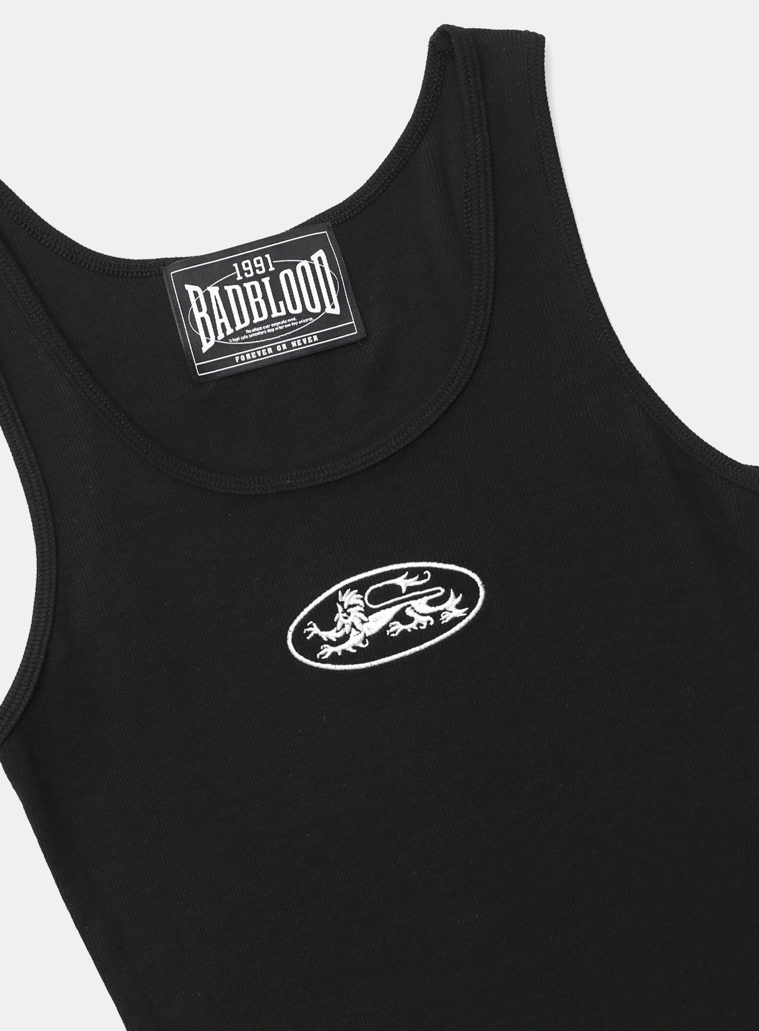  Áo Tanktop [Unisex] Badblood - [w-tnk25-012] Mystic Tank Slim Fit Black 