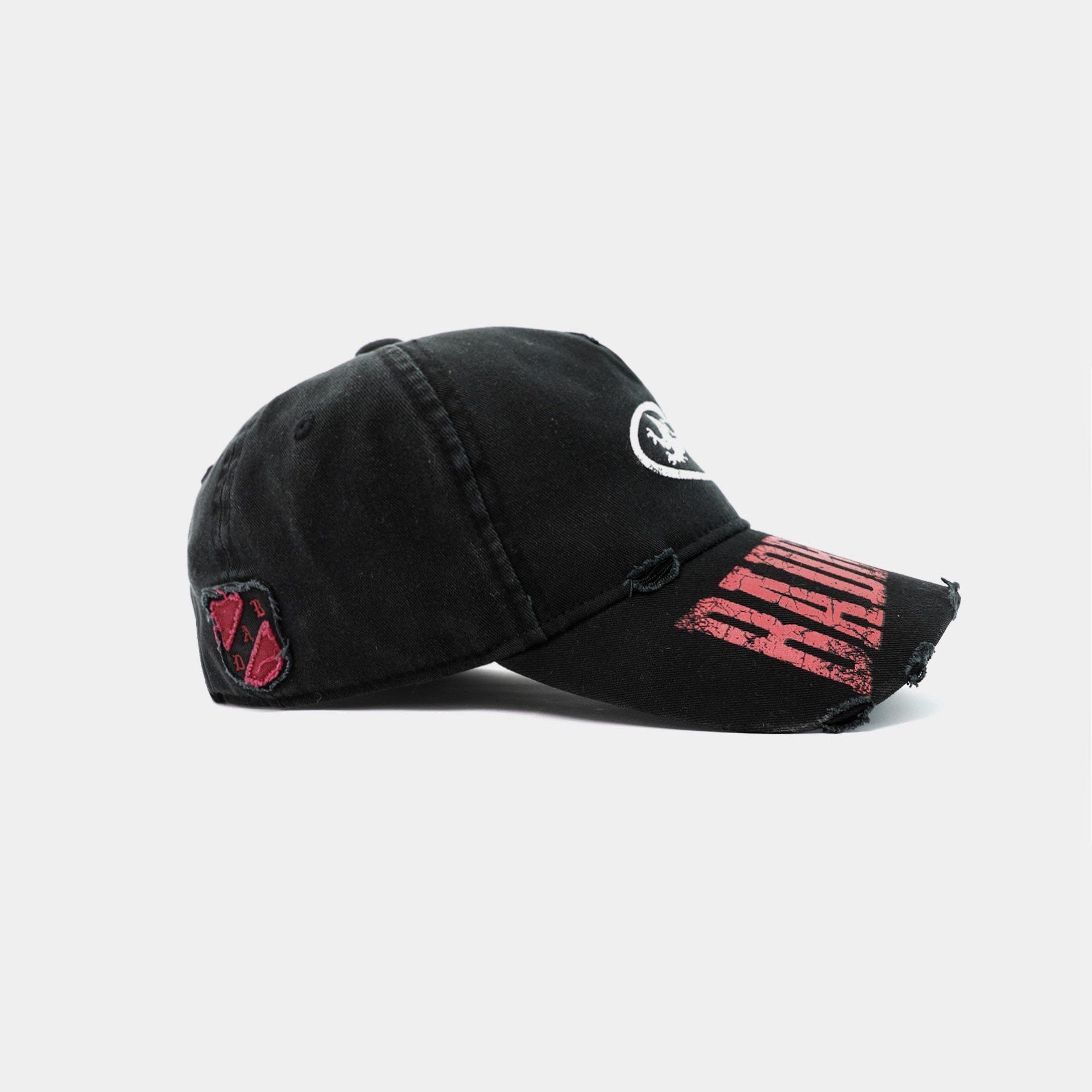 ◆BADBLOOD◆ Mystic Capsule Ball Cap Black w-hat25-011 Nón Badblood - [w-hat25-011] Mystic Capsule Ball Cap Black