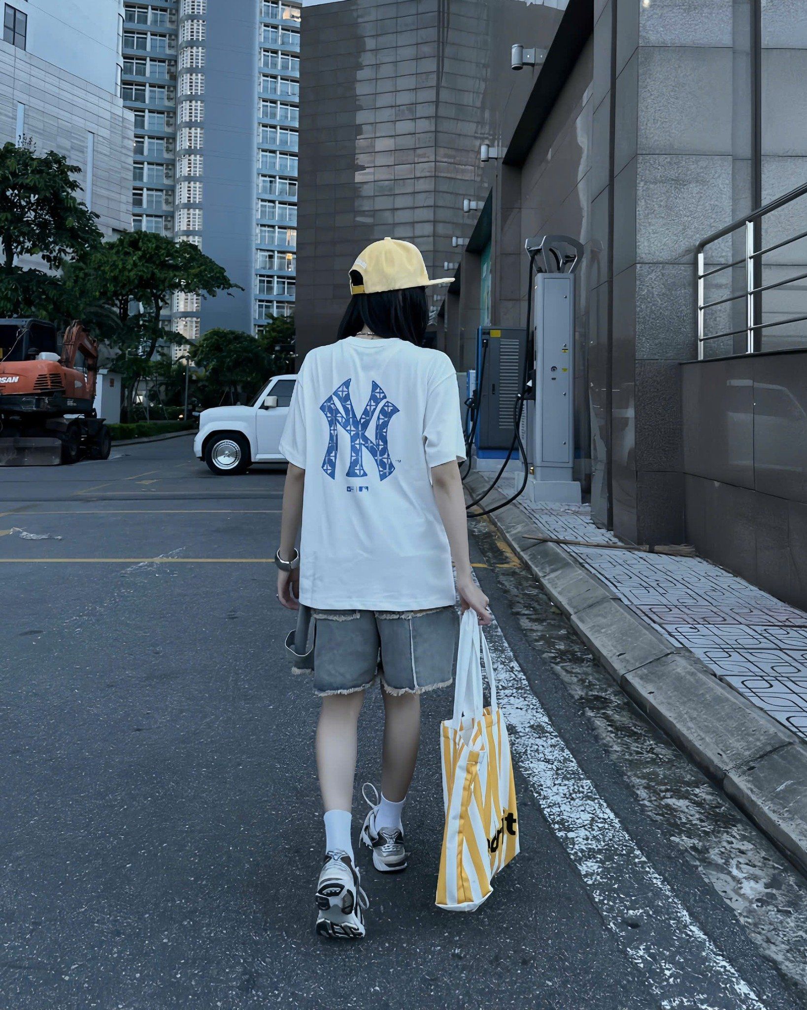  Áo Thun New Era - [Unisex] NY Yankees Dia Logo - 14529256 