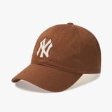  Nón MLB Korea - N Cover Basic NY Ball Cap - 3ACP6601N-50BRL 