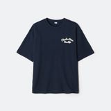  Áo Thun Chữ Thêu SPAO [Unisex] - CHARLES Chain Embroidery SPRPG24C61 