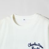  Áo Thun Chữ Thêu SPAO [Unisex] - CHARLES Chain Embroidery SPRPG24C61 