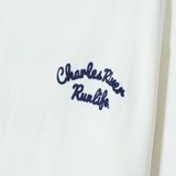  Áo Thun Chữ Thêu SPAO [Unisex] - CHARLES Chain Embroidery SPRPG24C61 