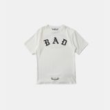  Áo Thun [Unisex] Badblood - [w-tee25-039] Mystic Logo Jersey Short Sleeve Slim Fit White 