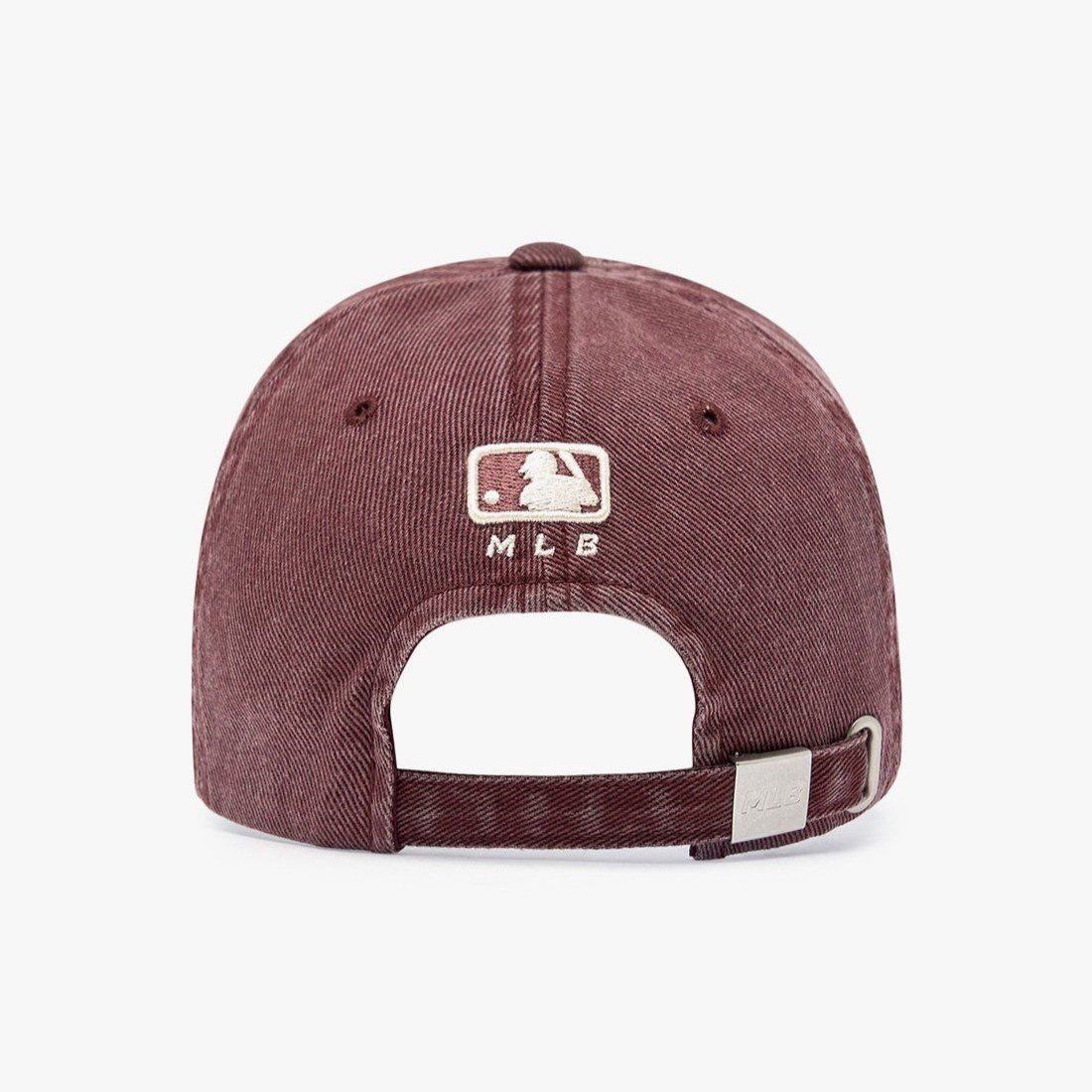  Nón MLB Basic Washed Unstructured Ball Cap LA Wine 3ACPVV14N-07WID 