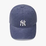  Nón MLB Basic Washed Unstructured Ball Cap NY Yankees Navy 3ACPVV14N-50NYS 