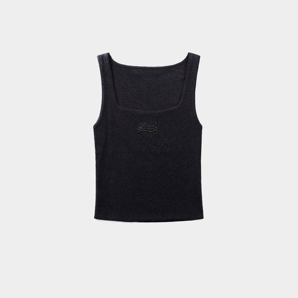 Áo Tanktop [Nữ] Badblood - [w-tnk24-076] Beyond Soft Square Neck Tank Black