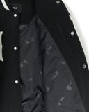  Áo Bomber MLB [Unisex] - Wool Contrast Shoulder Coopers Varsity NY - 3AJPV1546-50NYL 