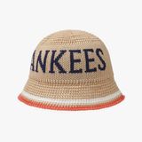  Nón Bucket Dệt Len MLB Knitted Crochet - 3AHTK014N-50BGL 