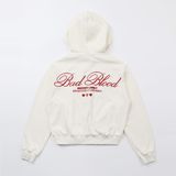 Áo Hoodie [Unisex] Badblood - [w-hde24-028] Classic Logo Hooded Cream 