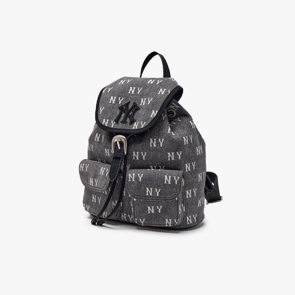 Balo MLB Classic Monogram Vintage Denim Backpack NY Yankees - 3ABKM065N-50CGS