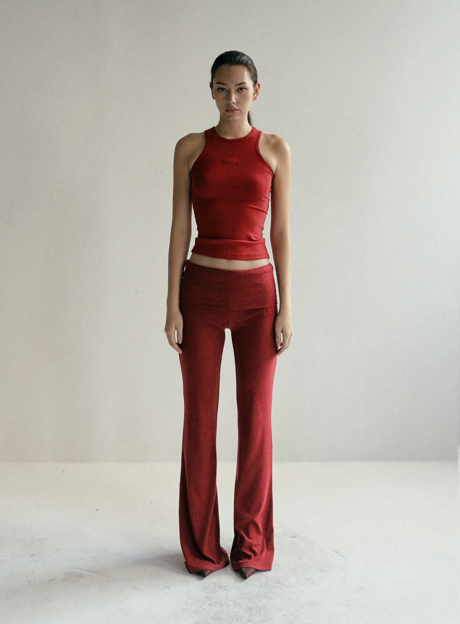  Áo Tanktop Badblood - [w-tnk24-060] Beyond Soft Tank 2 Red 