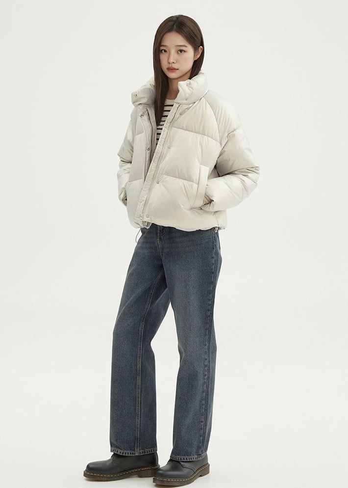  Áo Khoác Phao SPAO - Pastel Puffer - SPJPF4TG01 