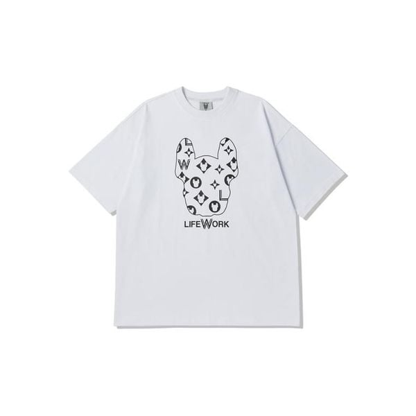 Áo thun Life Work [Unisex] - Monogram LW Radog - LW232TS121