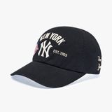  Nón MLB Korea - [Unisex] Vintage Patch Unstructured Ball Cap New York Yankees - 3ACPB175N-50BKS 