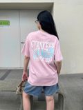  Áo Thun New Era - [Unisex] NY Yankees Hawaii Style Logo Pink T-Shirt - 12354883 