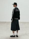  Áo Khoác [Unisex] Badblood - [w-jkt24-027] Billy Jersey Windbreaker Navy 