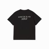  Áo thun [Nữ] ADLV - Acmédelavie Baby Face Cloud Black 