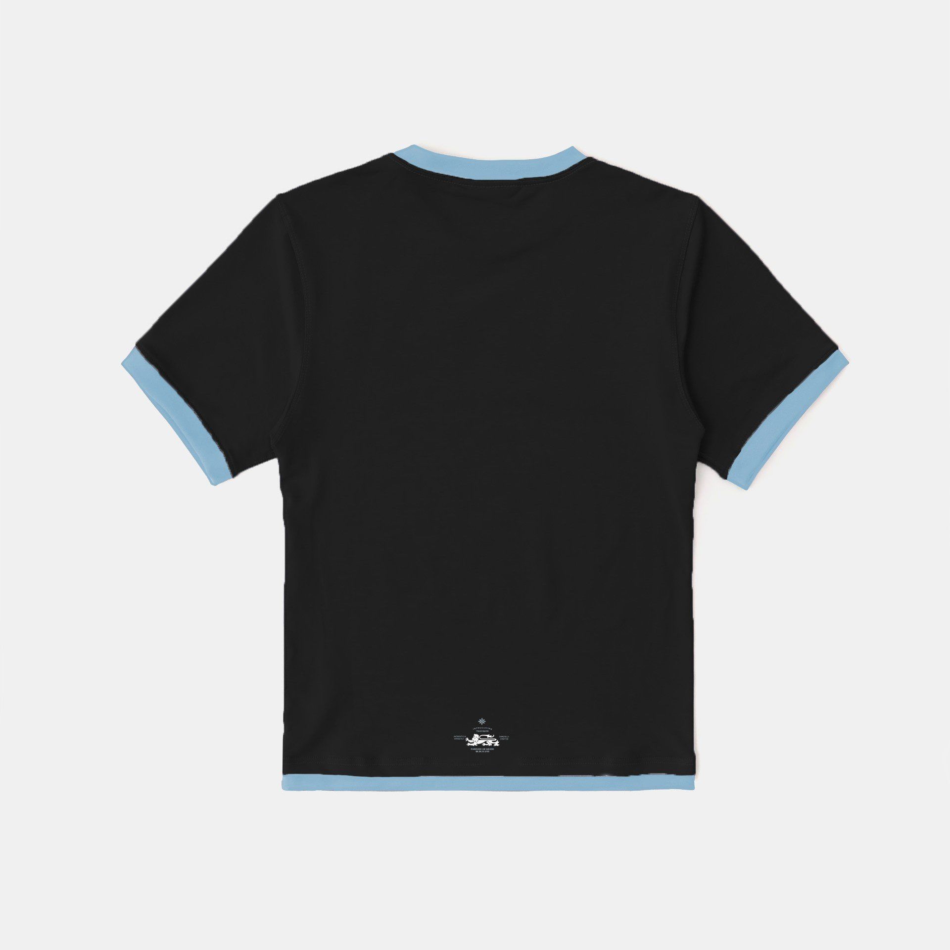  Áo Thun [Unisex] Badblood - [w-tee25-105] Lion Jersey Ringer T-Shirt Black 
