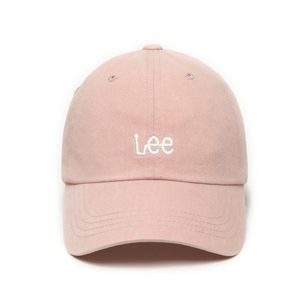 Nón Lee [Unisex] - Small Twitch Logo Denim Ball Cap Pink - LE2501CA01PI