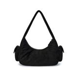  Túi Xách MLB Korea - Vintage Street Studded Hobo Bag NY - 3ABQVB26N-50BKS 