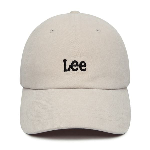 Nón Lee [Unisex] - Small Twitch Logo Ball Cap Beige - LE2603CA01BE