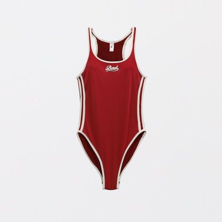  Áo Bodysuit [Nữ] Badblood - [w-jst24-017] Wendy Tank Bodysuit Red 