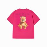  Áo thun [Unisex] ADLV - Acmédelavie AC Bear Basic Logo Pink 