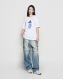  Áo thun [Unisex] ADLV - Acmédelavie GAT AC Bear White 