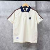  Áo Thun Polo New Era - [Unisex] Monogram NY Yankees Shoulder Line Cream - 12354879 