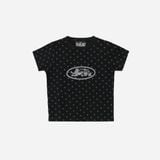  Áo Thun [Unisex] Badblood - [w-tee25-081] Mystic Basic T-Shirt Black Dot 