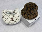  Nón Bucket MLB - Monogram Fur Hat New York Yankees - 3AHTM0316-50BRD 