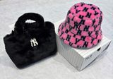  Nón Bucket MLB - Monogram Fur Hat New York Yankees - 3AHTM0316-50PKD 