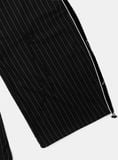  Quần Dài [Unisex] Badblood - [w-pts25-024] Dark Classic Pinstripe Track Pants - Black 
