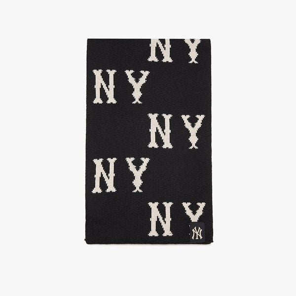 Khăn Quàng Cổ MLB Premium Classic Monogram NY Yankees - 3AMFM0336-50BKS