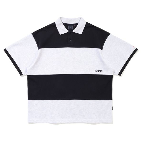Áo Polo RMTCRW [ROMANTIC CROWN] - STRIPE RUGBY POLO NAVY