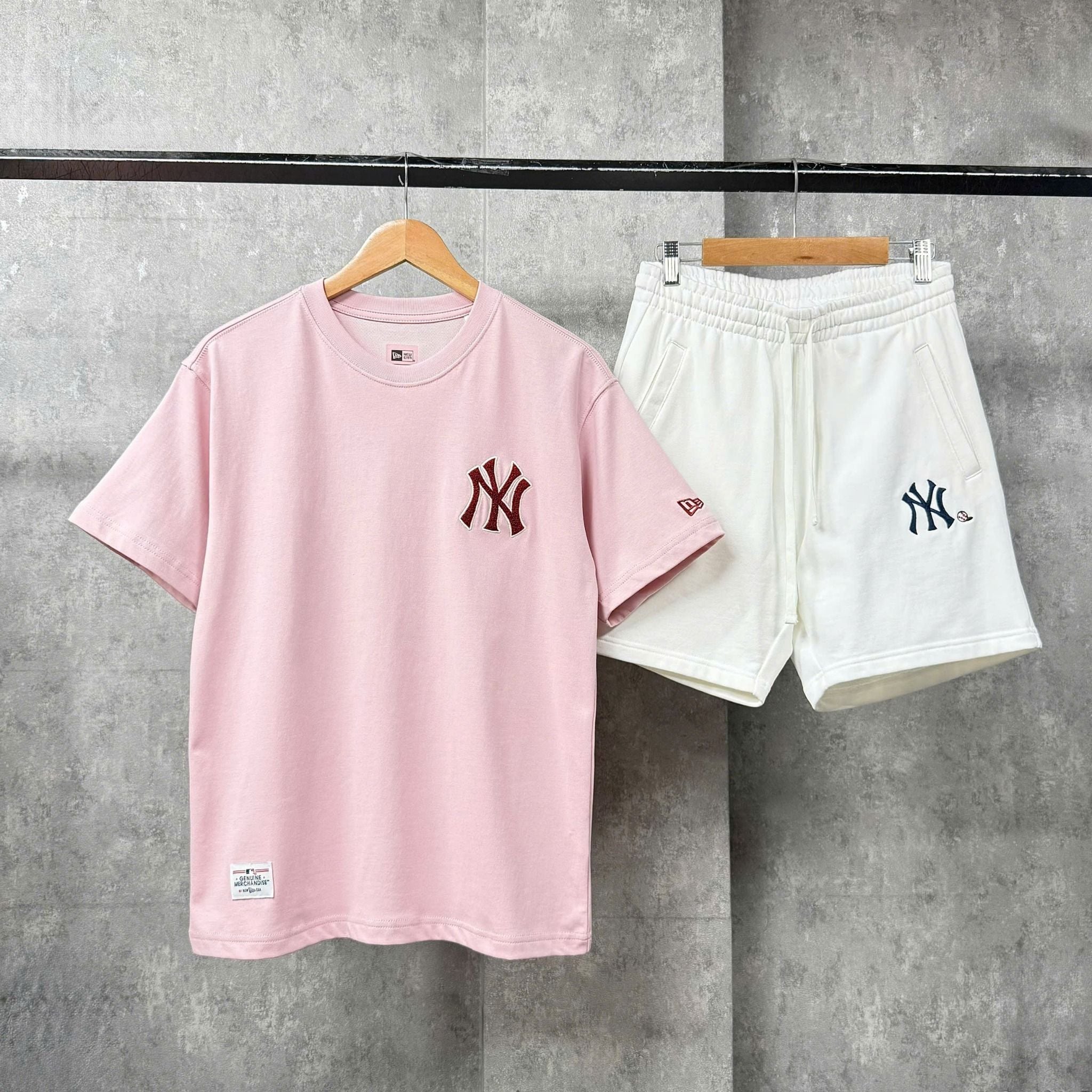  Áo Thun New Era - [Unisex] NY Yankees Since 1903 Pink T-Shirt - 18845787 