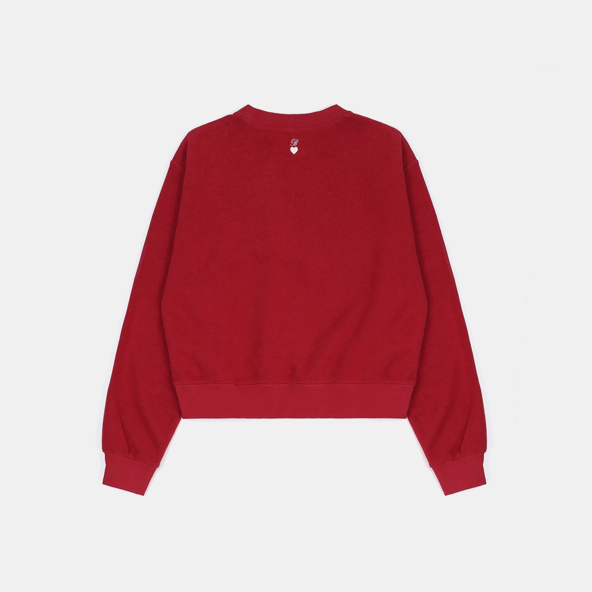  Áo Sweater [Unisex] Badblood - [w-sweatshirt24-004] Classic Logo sweatshirt - Red 